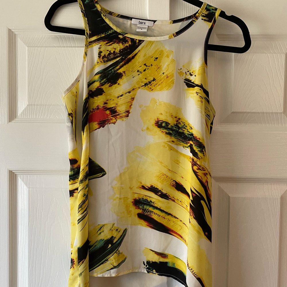Bar III Sleeveless Blouse